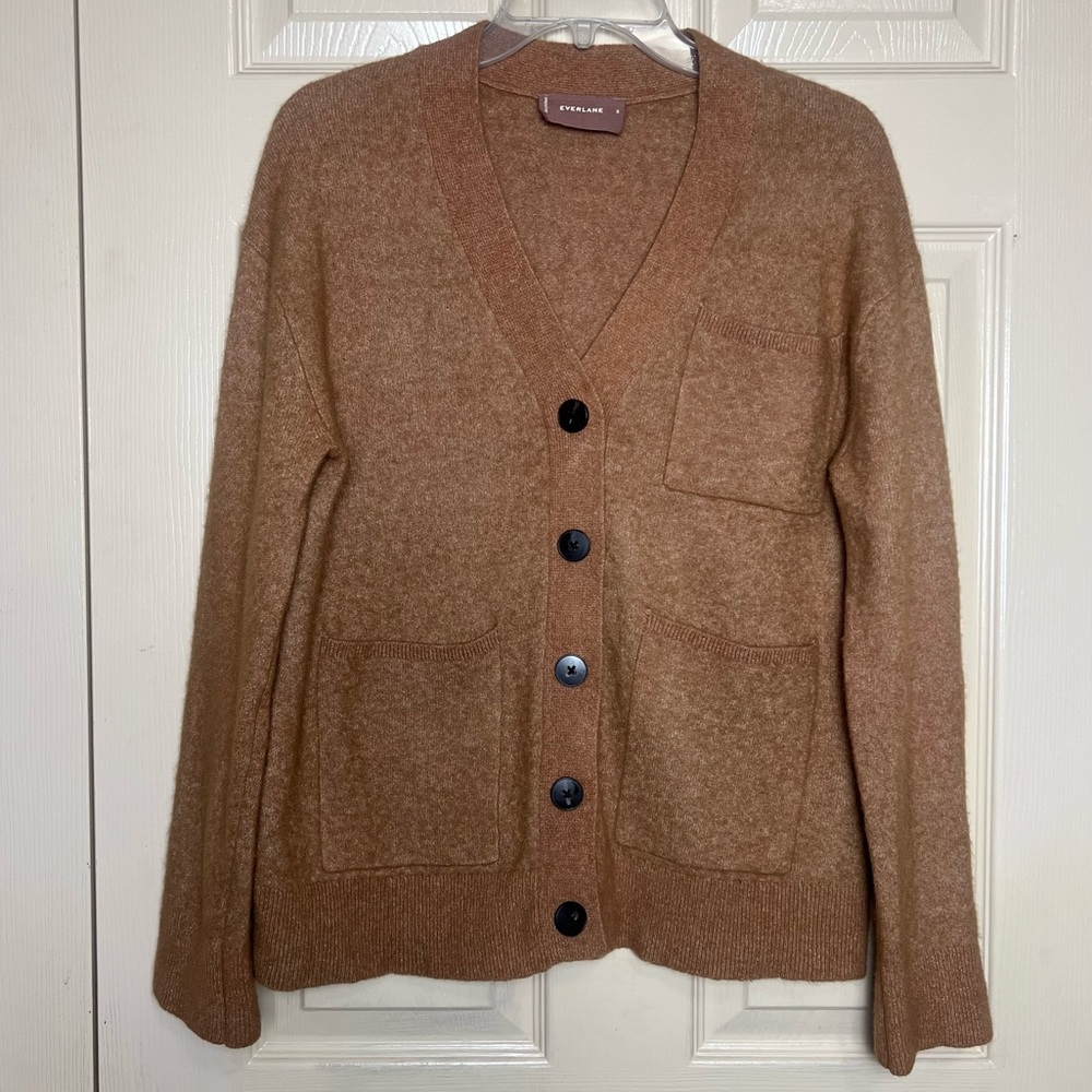 Everlane Women’s Wool Blend Cardigan Sweater